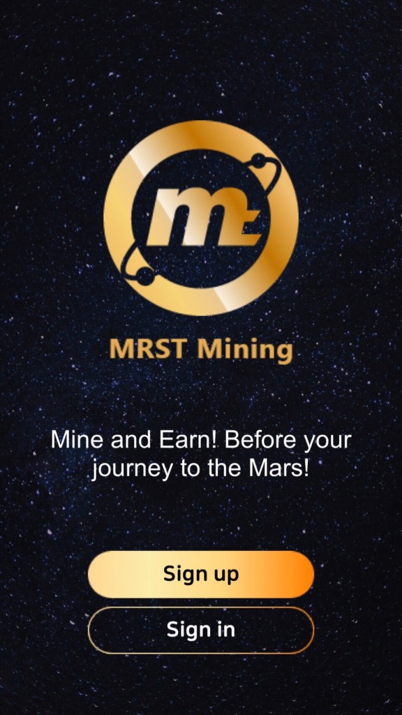 【スマホで無料マイニング】The Mars(MRST)Miningとは？